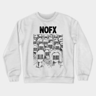 Barcode face NOFX Crewneck Sweatshirt